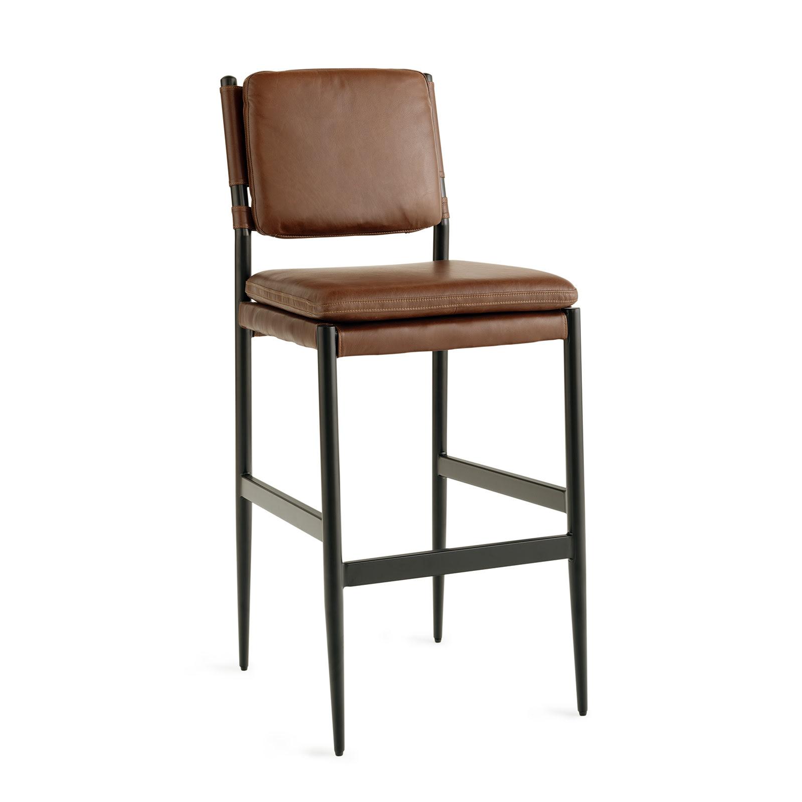 Real leather counter height stools hotsell